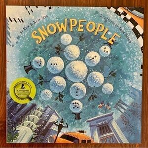 LIMITED Edition SnowPeople Hardcover Book Brothers Zeeb